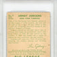 1934 Goudey Arndt Jorgens #72 PSA 5