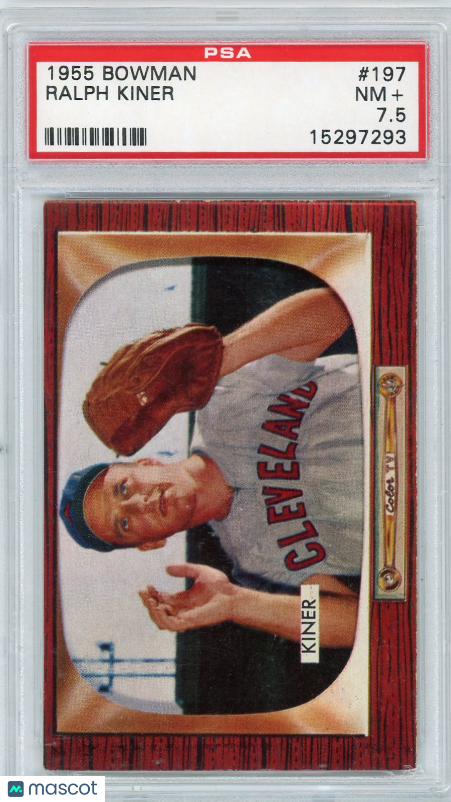 1955 Bowman Ralph Kiner #197 PSA 7.5