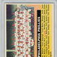 1956 Topps Phillies Team #72 No Date,Nme Cntr. WHT. BK. PSA 7