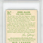 1934 Goudey John Allen #42 PSA 5