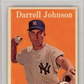 1958 Topps Darrell Johnson #61 White Name PSA 8