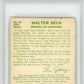 1934 Goudey Walter Beck #50 PSA 5