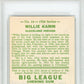 1934 Goudey Willie Kamm #14 PSA 5
