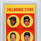1963 Topps Robinson Freehan Martinez Oliver Rookie Stars #466 BVG 4.5