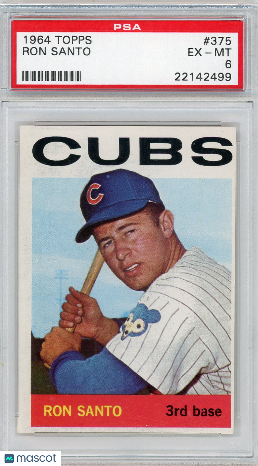 1964 Topps Ron Santo #375 PSA 6