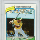 1980 Topps Rickey Henderson #482 PSA 8