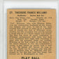 1940 Play Ball Ted Williams #27 PSA 4