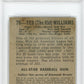 1948 Leaf Ted Williams #76 PSA 2