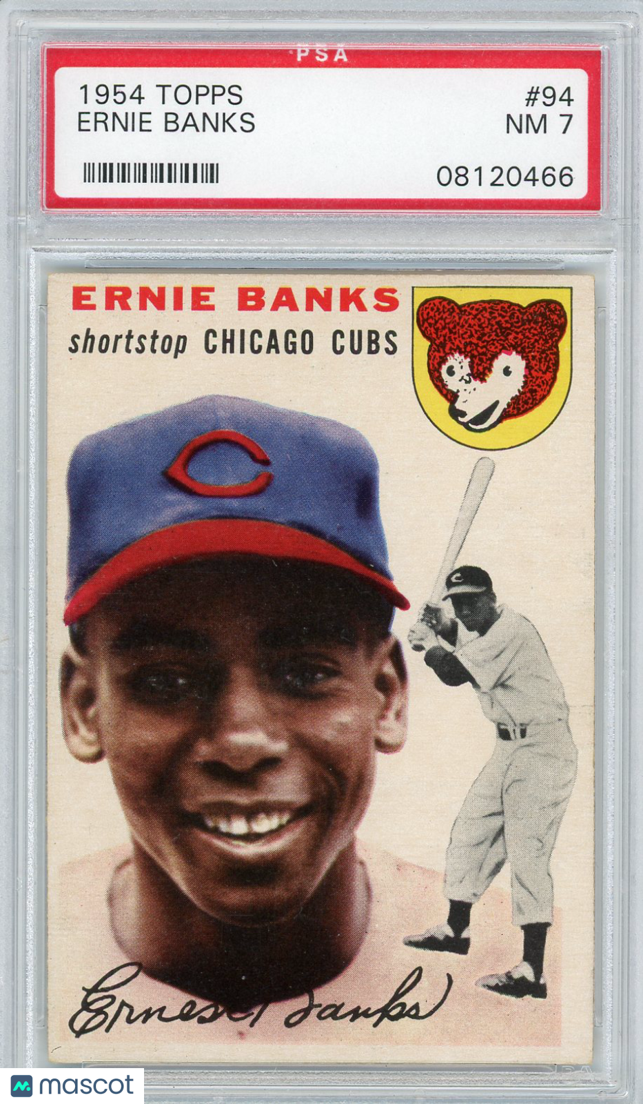1954 Topps Ernie Banks #94 PSA 7