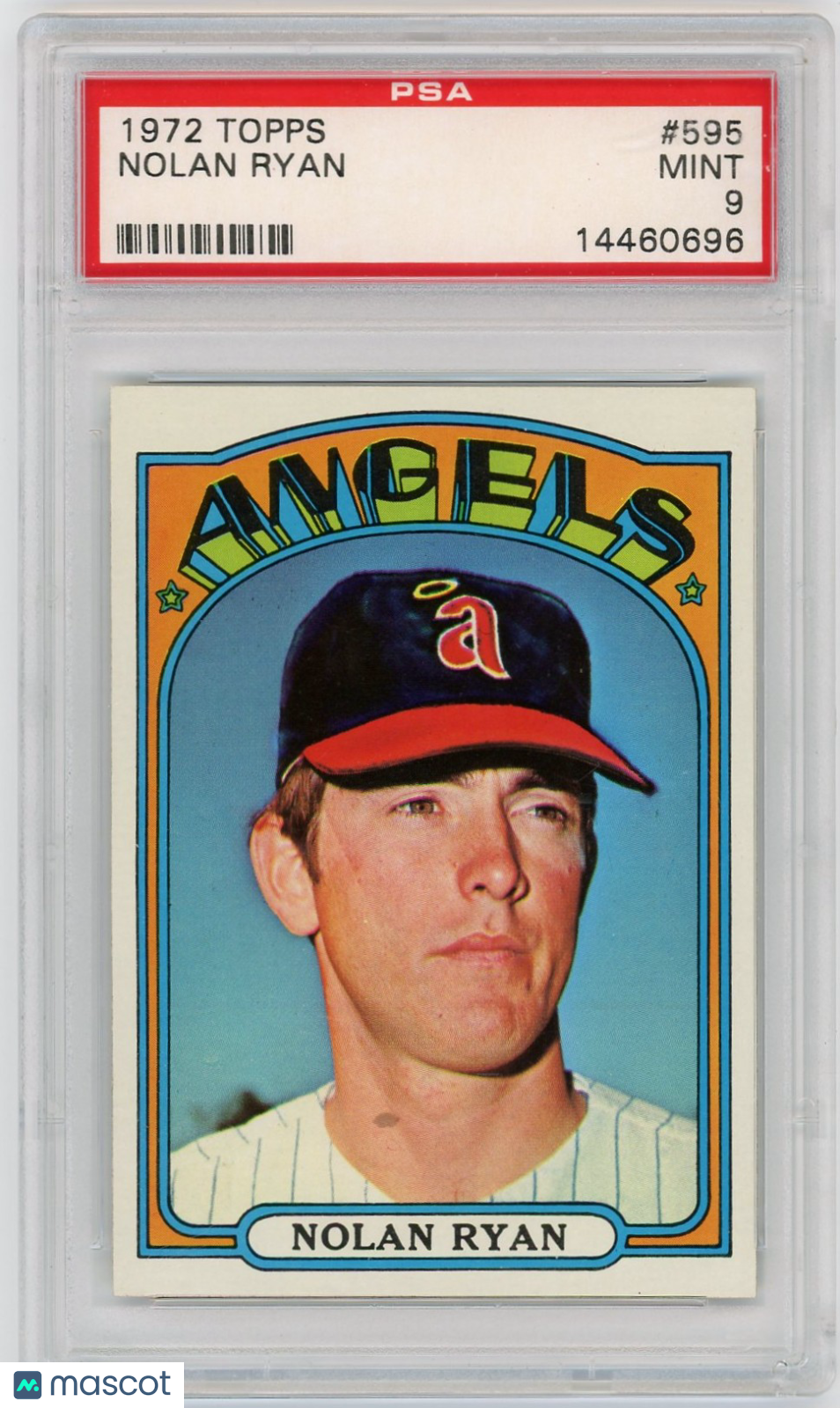 1972 Topps Nolan Ryan #595 PSA 9