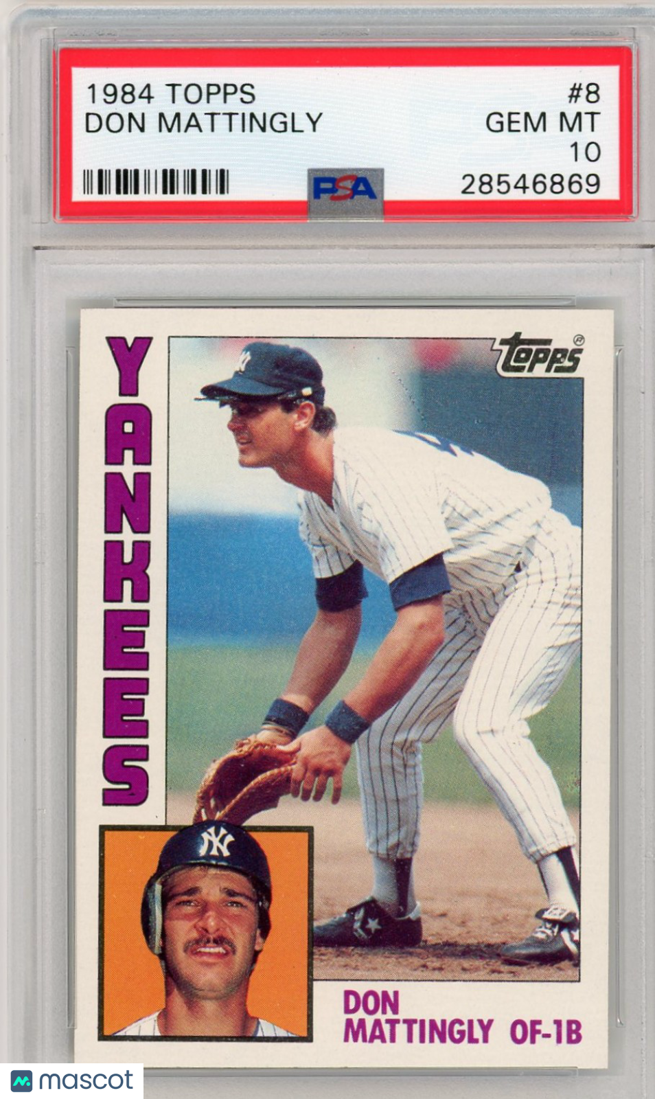 1984 Topps Don Mattingly #8 PSA 10