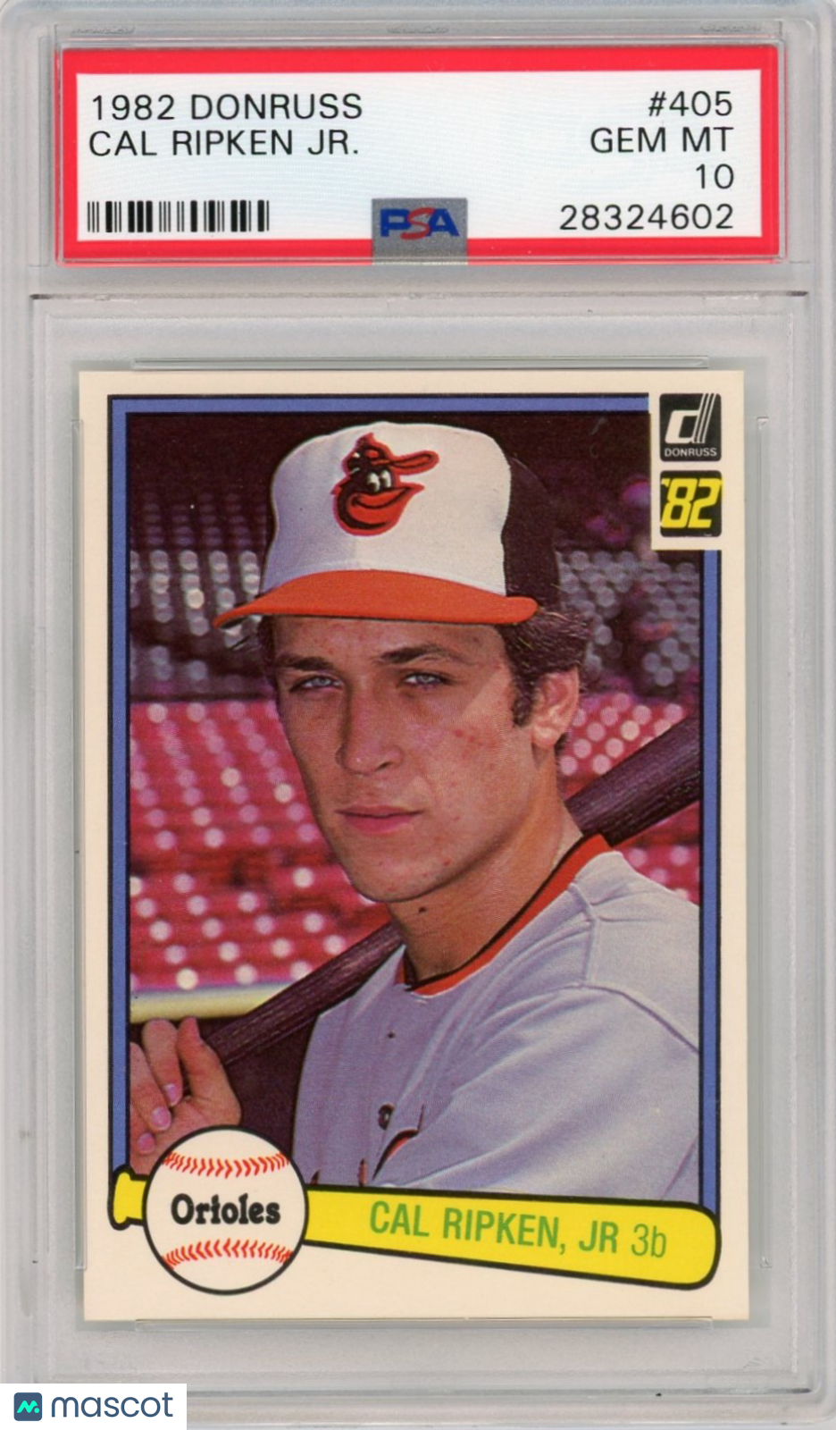 1982 Donruss Cal Ripken JR. #405 PSA 10
