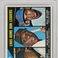 1966 Topps NL Home Run Leaders #217 Mays Mccovey Williams PSA 8