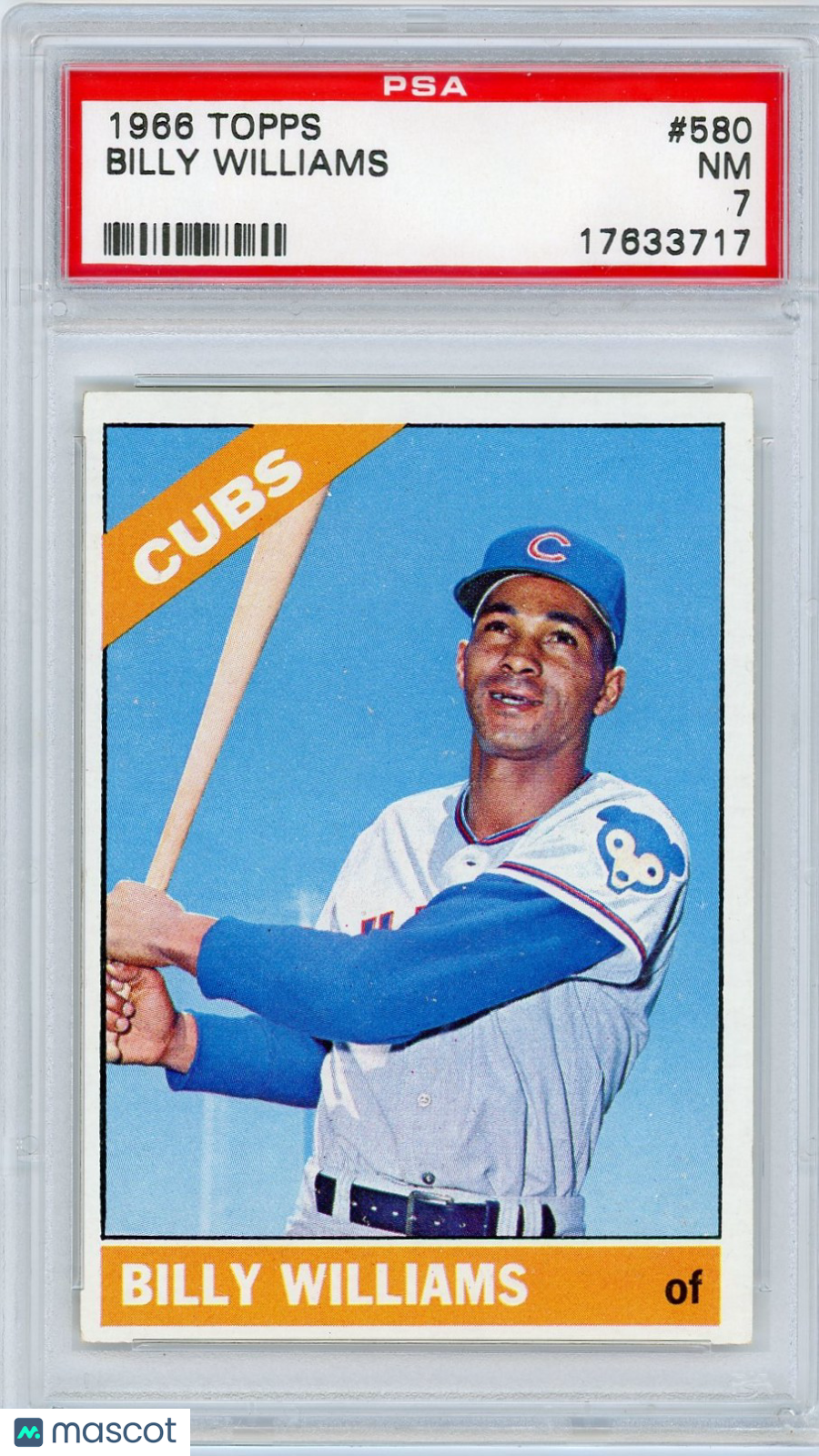 1966 Topps Billy Williams #580 PSA 7