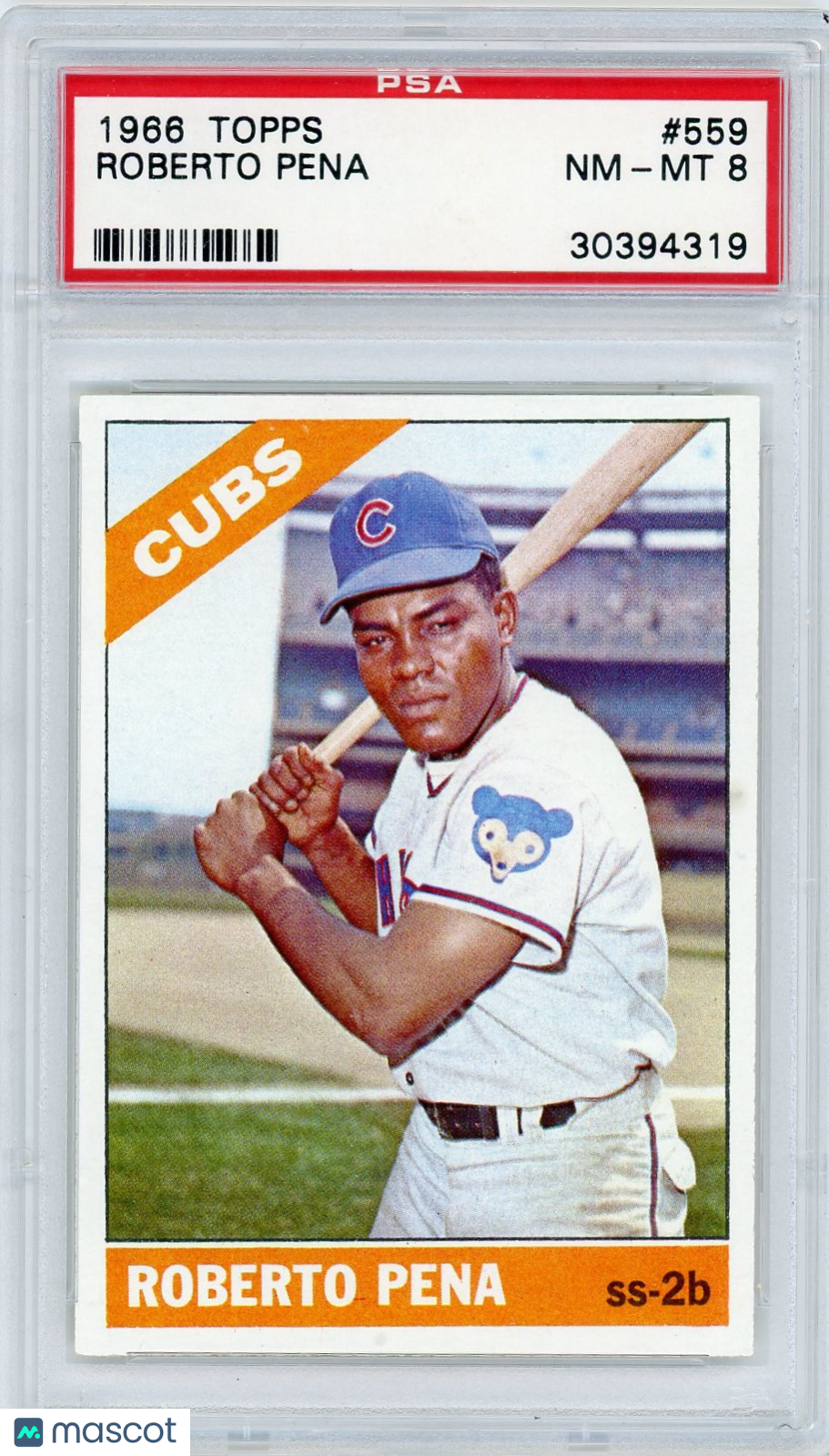 1966 Topps Roberto Pena #559 PSA 8