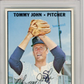 1967 Topps Tommy John #609 PSA 5