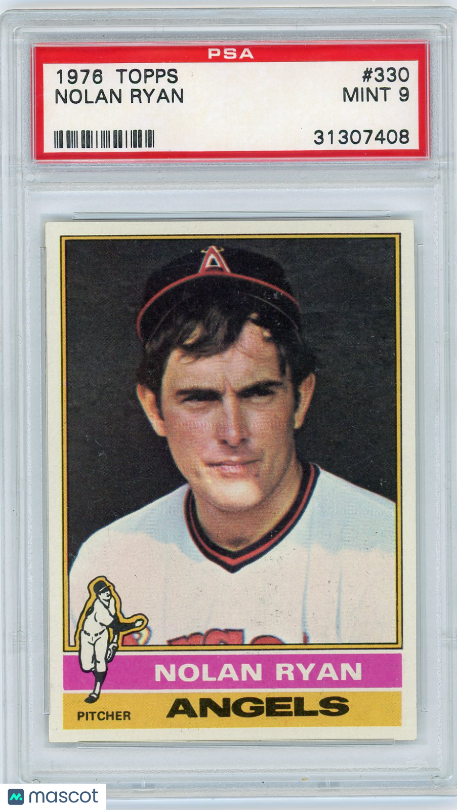 1976 Topps Nolan Ryan #330 PSA 9