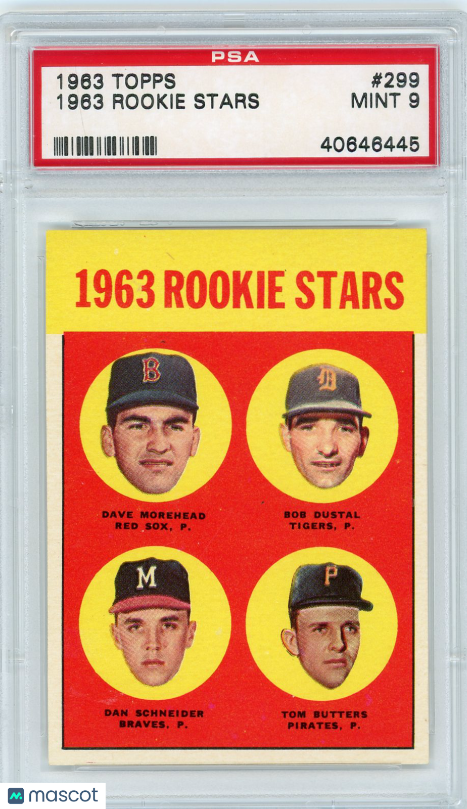 1963 Topps 1963 Rookie Stars #299 PSA 9
