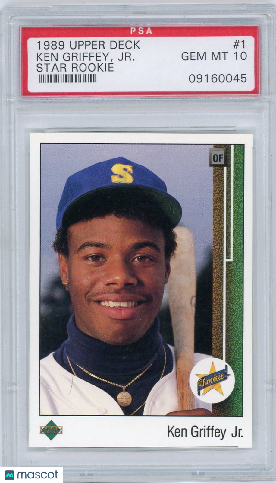 1989 Upper Deck Ken Griffey Jr #1 PSA 10