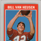1971 Topps Bill Van Heusen #9 PSA 8