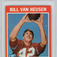 1971 Topps Bill Van Heusen #9 PSA 8