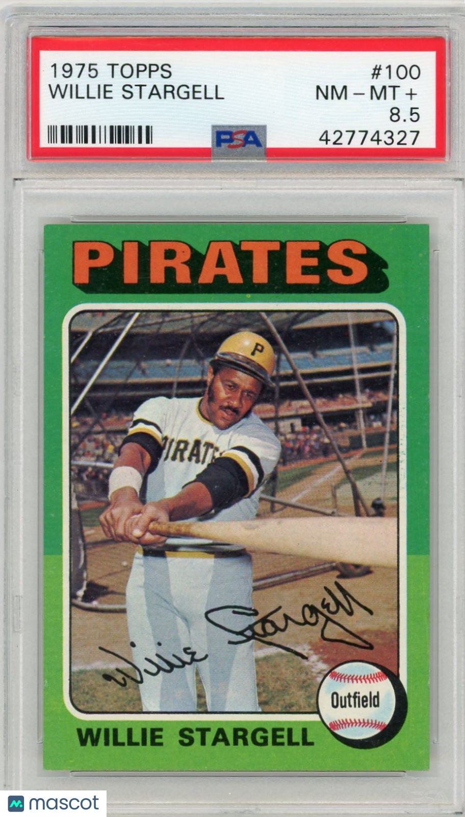 1975 Topps Willie Stargell #100 PSA 8.5