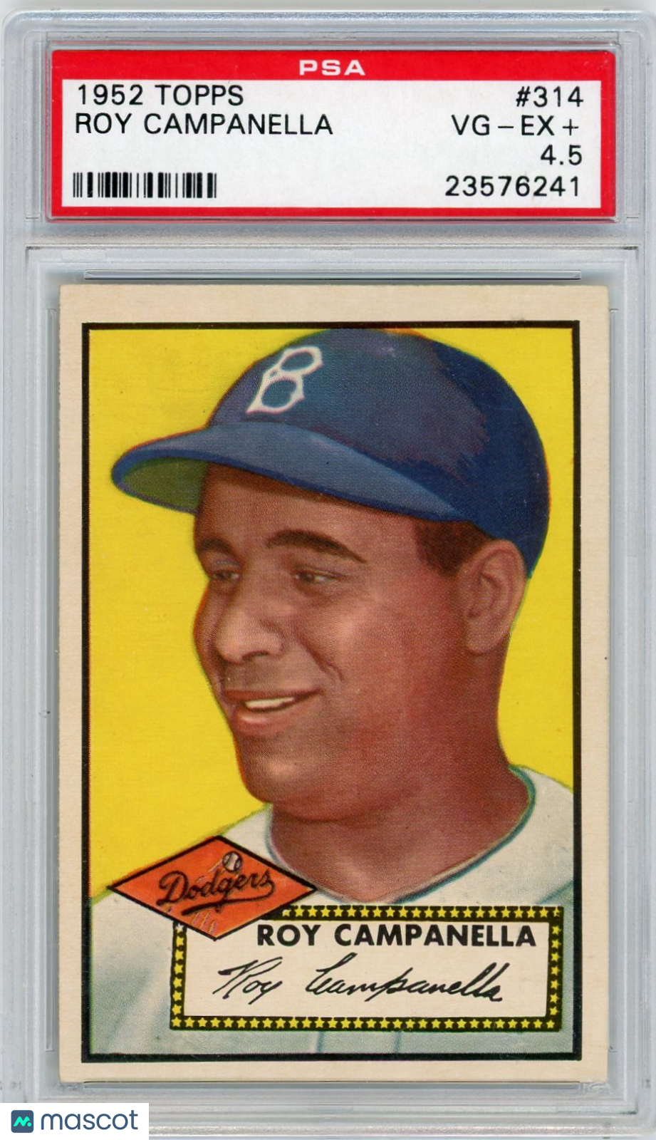 1952 Topps Roy Campanella #314 PSA 4.5