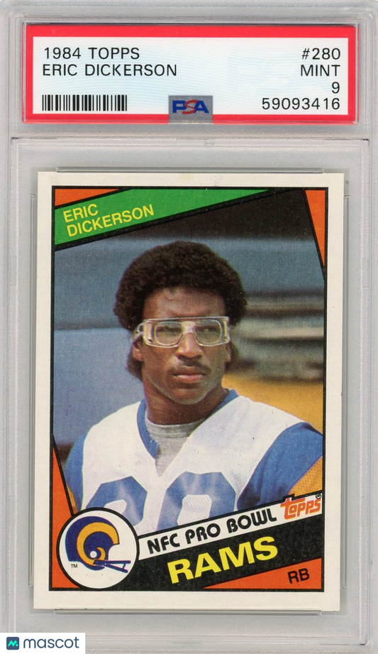 1984 Topps Eric Dickerson #280 PSA 9