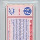 1985 7-Eleven Credit Cards M. Bullard M. Lemieux #15 PSA 9