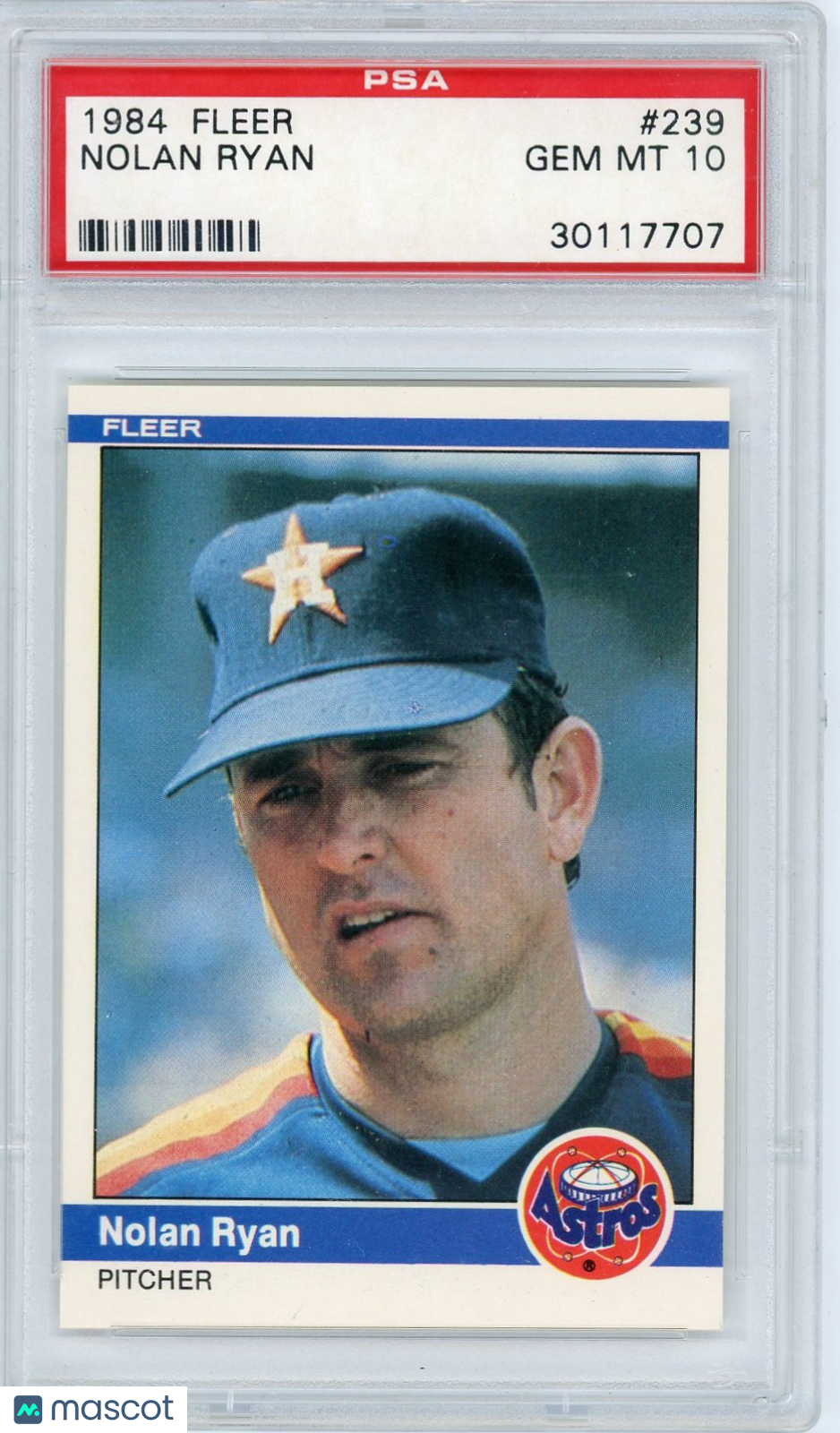 1984 Fleer Nolan Ryan #239 PSA 10