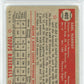 1952 Topps Earl Harrist #402 PSA 4