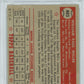 1952 Topps Bill Miller #403 PSA 4