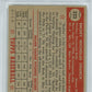 1952 Topps Bubba Church #323 PSA 4