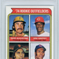 1974 Topps Rookie Outfielders #598 PSA 8