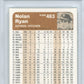 1983 Fleer Nolan Ryan #463 PSA 10