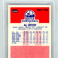 1986 Fleer Al Wood #128 BGS 9
