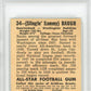 1948 Leaf Sammy Baugh #34 PSA 5