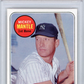 1969 Topps Mickey Mantle #500 Last Name In Yellow PSA 8
