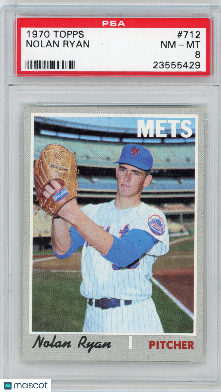 1970 Topps Nolan Ryan #712 PSA 8