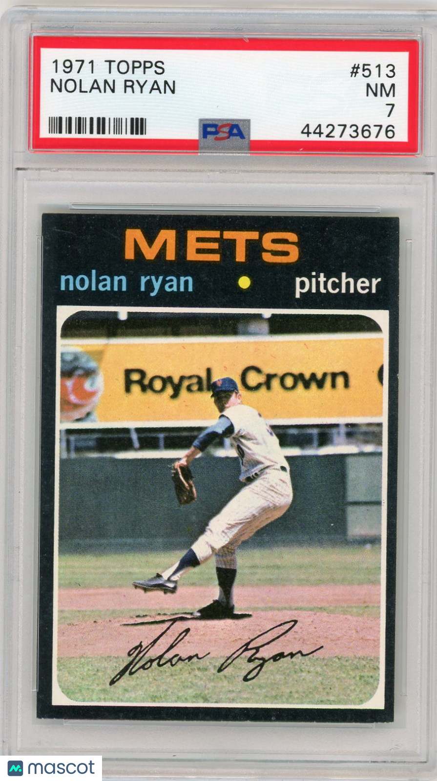 1971 Topps Nolan Ryan #513 PSA 7