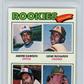 1977 Topps Rookie Outfielders #473 PSA 8