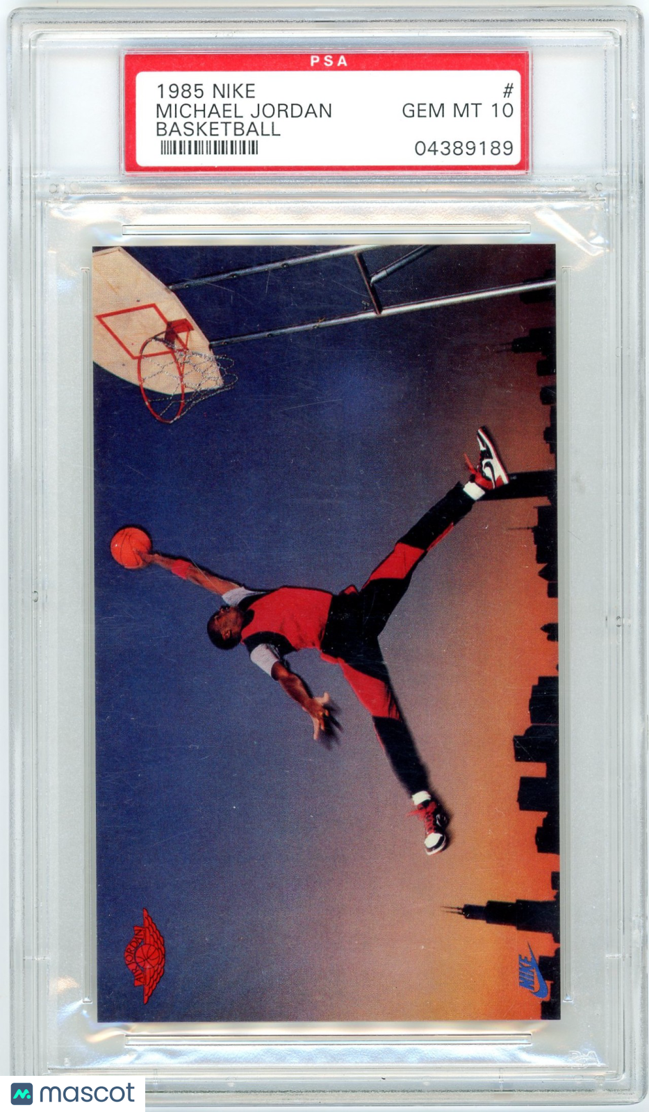 1985 Nike Michael Jordan Promo PSA 10