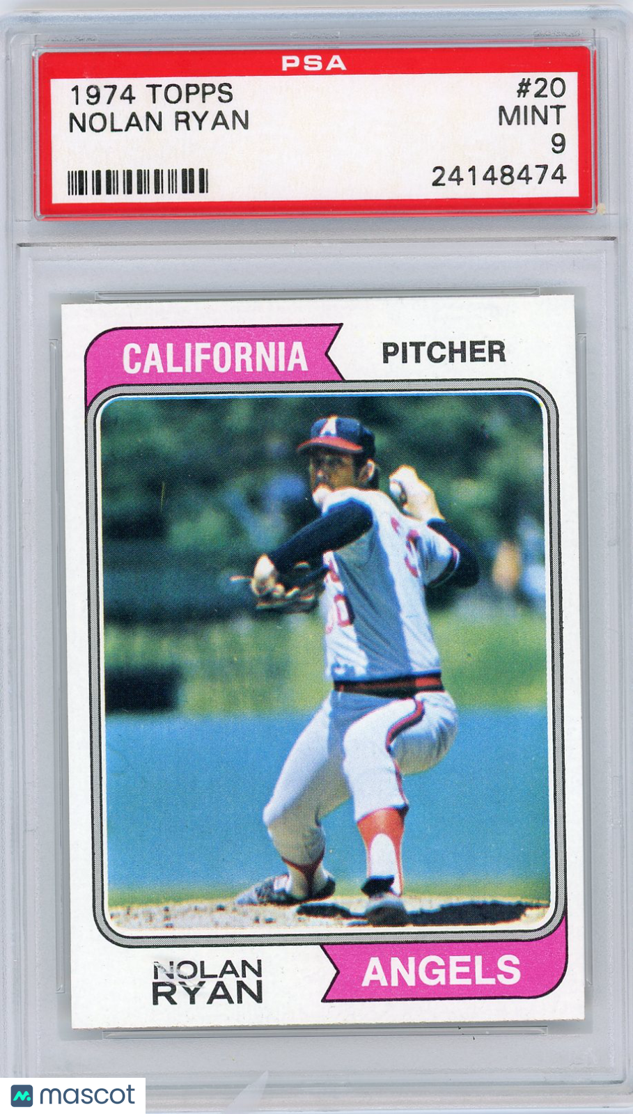 1974 Topps Nolan Ryan #20 PSA 9