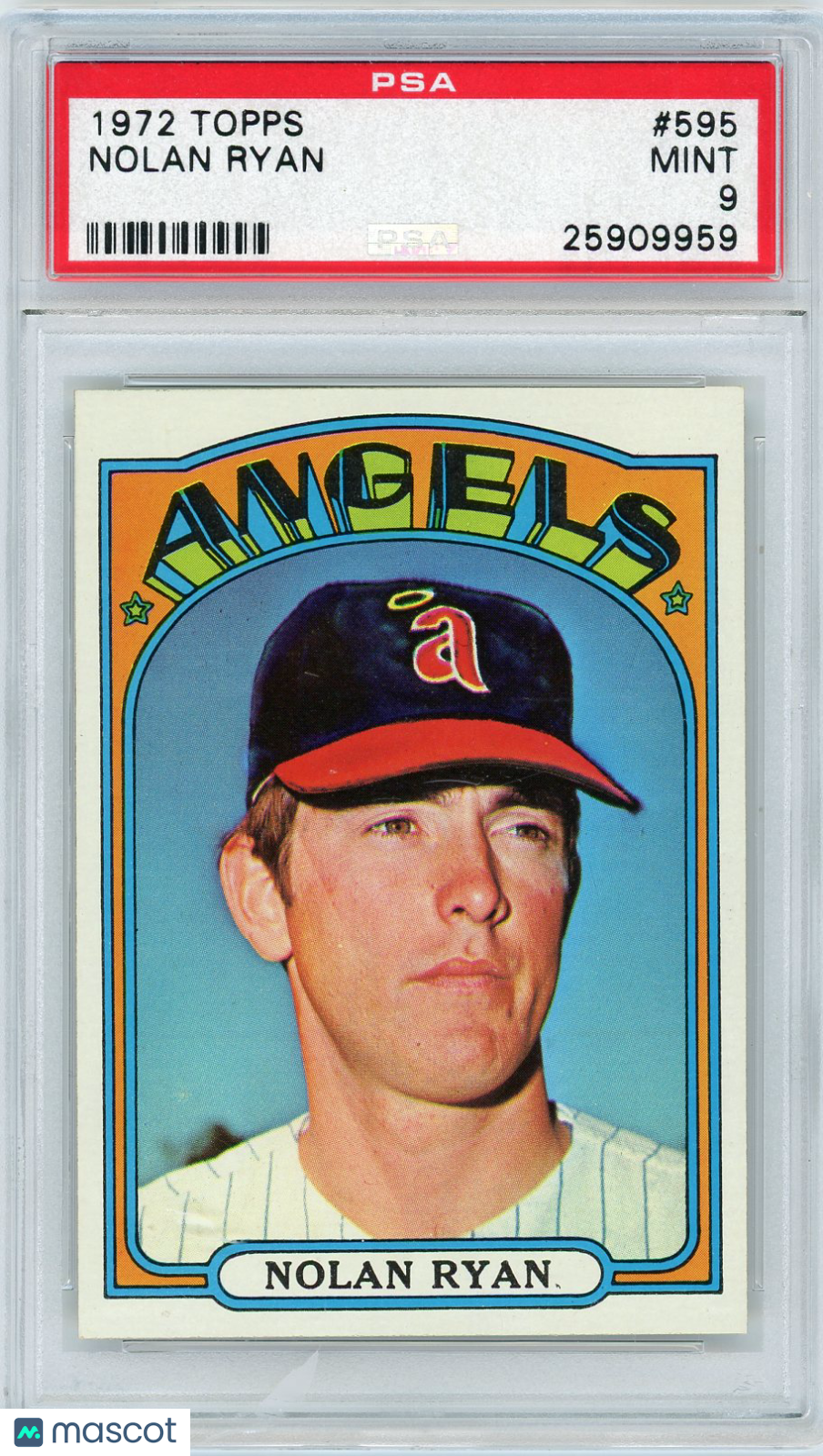 1972 Topps Nolan Ryan #595 PSA 9