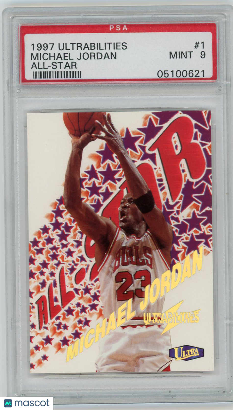 1997 Ultra Ultrabilities Michael Jordan #1 Starter PSA 9