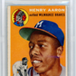 1954 Topps Hank Aaron #128 BVG 5.5