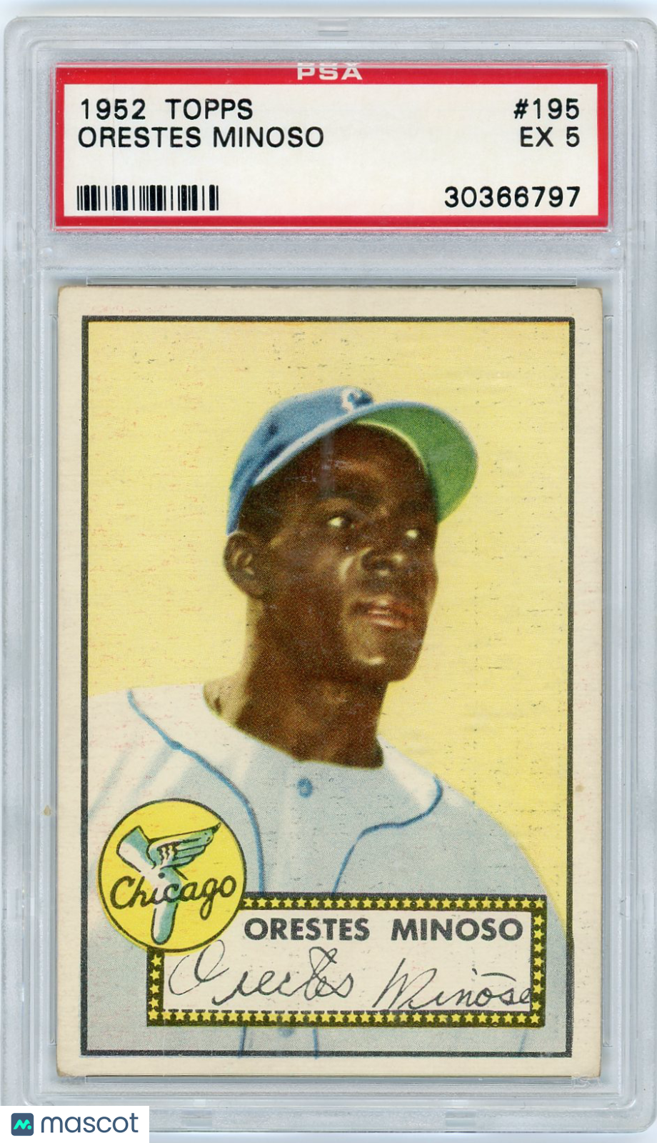 1952 Topps Orestes Minoso #195 PSA 5