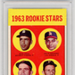 1963 Topps 1963 Rookie Stars #169 1963 Rookie Stars PSA 6 Auto 10