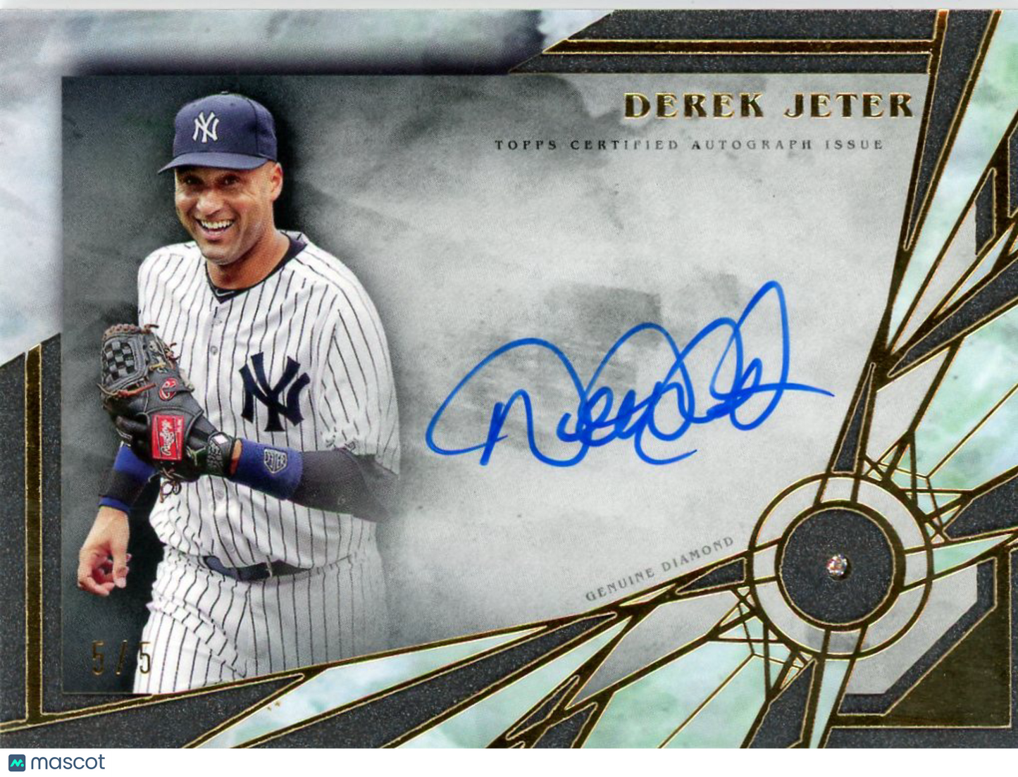 2022 Topps Derek Jeter #ADR-DJ Diamond Icons 5/5 Topps