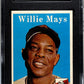 1958 TOPPS WILLIE MAYS #5 SGC 8